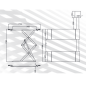 Preview: Fasep Doppelscherenhebebühne UFZ26 3500 Kg P311.001